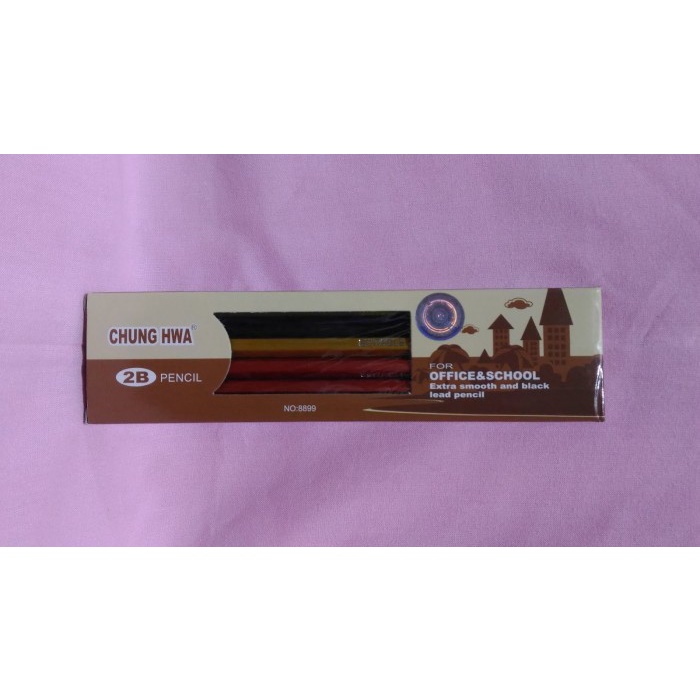 

Produk Pensil Chung Hwa Kayu Serut Model Metalik Seri 8899 1 Lusin Promo