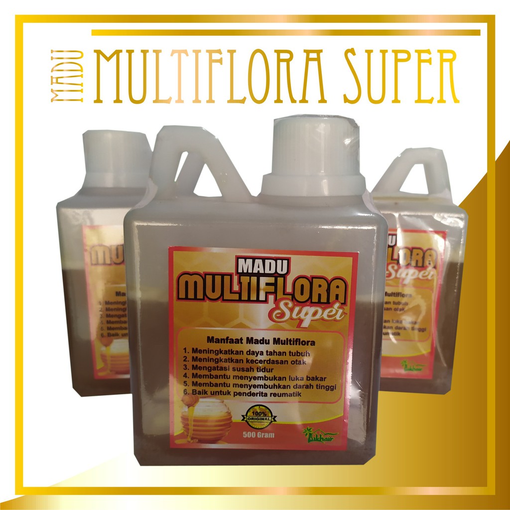 MADU MURNI MADU ASLI MADU MULTIFLORA madu asli 100%