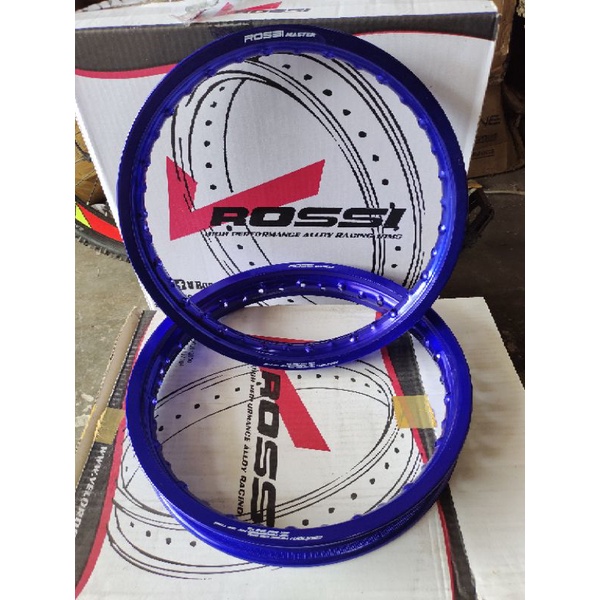 Velg Pelek Jari Jari Ruji Rossi Master 1 Set 140/160 ring 14 Biru (2 biji) Original