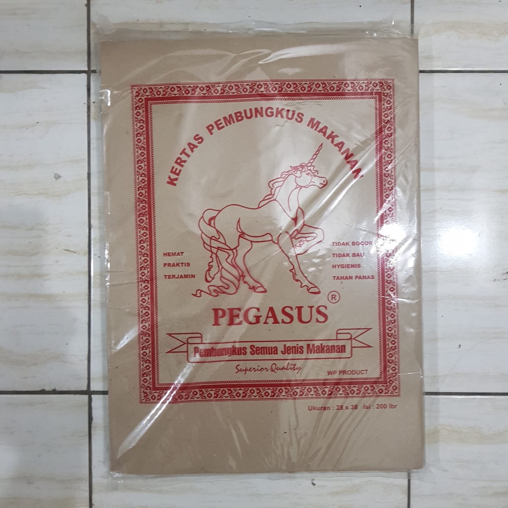 KERTAS MINYAK/ KERTAS BUNGKUS NASI ISI 200 LBR