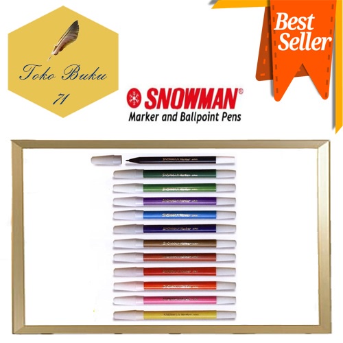 

SPIDOL SNOWMAN MARKER KECIL PW-1A [PCS]