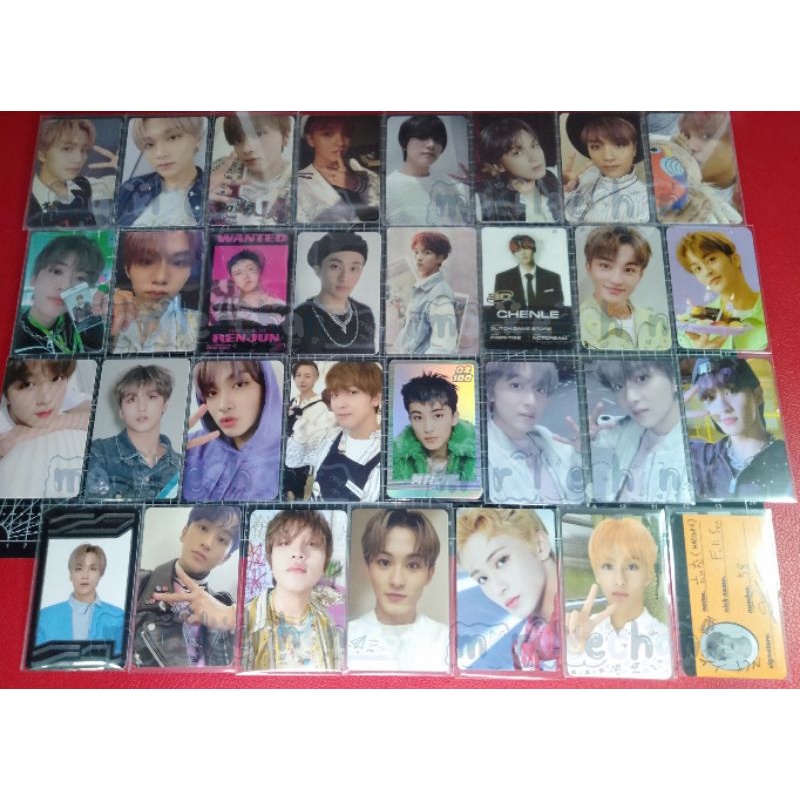 photocard pc mark gitd haechan we boom cashbee mark regulate boboan haechan ld universe renhyuck tum