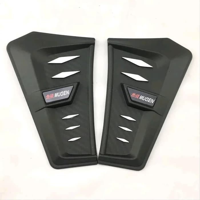 Side Ventilator HRV Side Air Flow HRV tulisan Mugen warna hitam