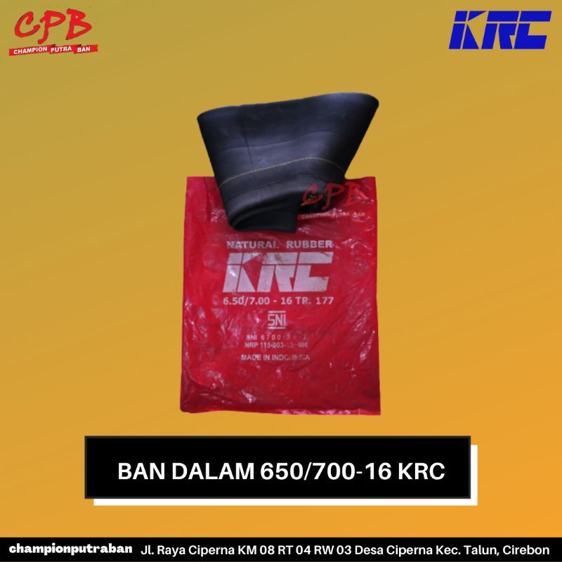 BAN DALAM MOBIL 650/700-16 KRC