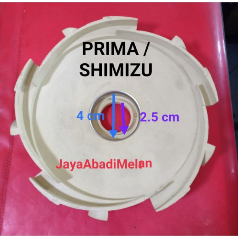 COVER KIPAS POMPA AIR / TUTUP KIPAS JET PUMP PRIMA
