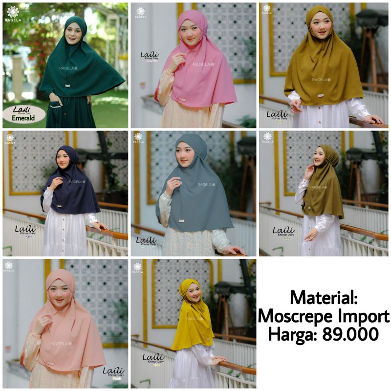 Laili khimar by ragela hijab