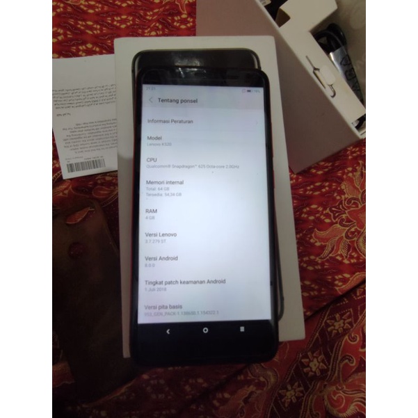 lenovo s5 k520 second mulus