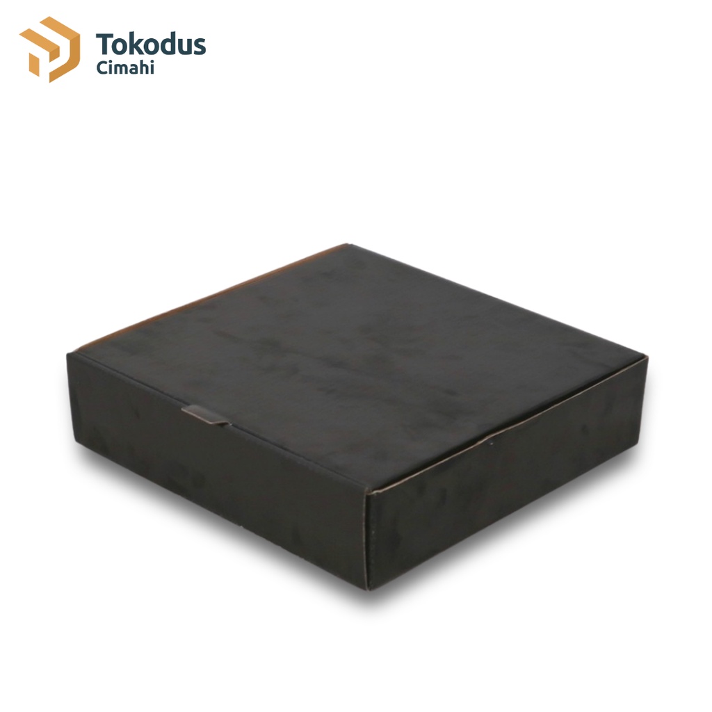 

Karton Dus Pizza Hitam Uk 20 x 20 x 5cm Polos (Bisa Custom) - Tokodus Cimahi