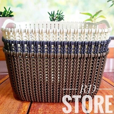 PROMO 1.PCS KERANJANG ROTAN MONGOLIA TERBARU 8471 CLIO 100 % BPA FREE
