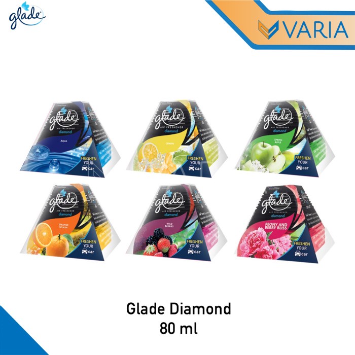 Glade Diamond 80 ml Parfum Pengharum Ruangan Mobil Regular