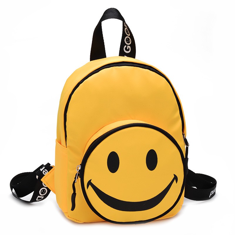 HappyOliver TAS SMILING BACKPACK import anak resleting backpack anak laki tas ransel anak tas sekolah paud