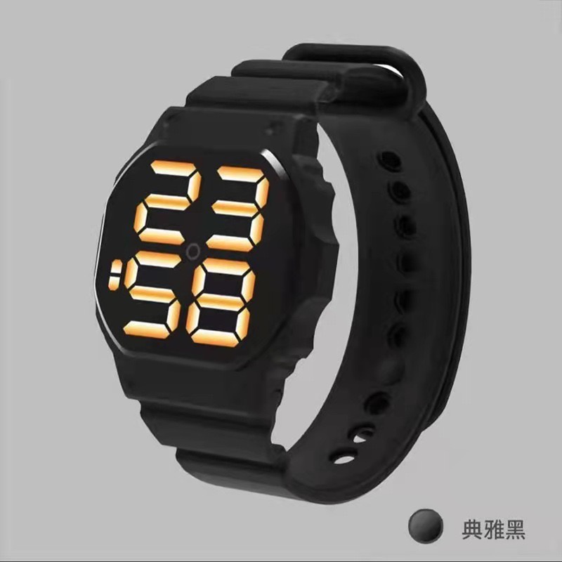 Jam Tangan LED  Digital Model  Couple Anak Remaja Import Premium Pria Wanita Rubber Electronic Fashion  M131