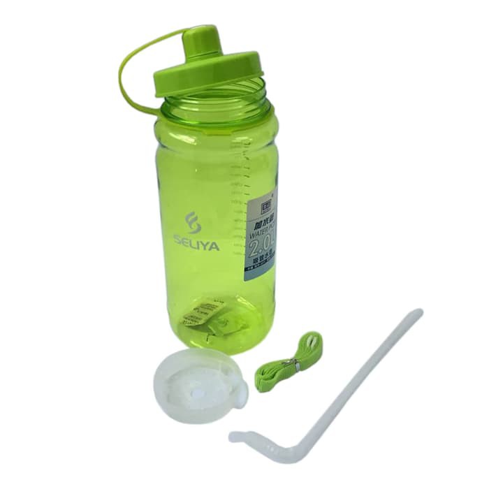 TERBARU!!!!! Botol Minum Besar 2000 ml SELIYA - Big Watter Bottle / Botol Sports Ukuran 2 Liter