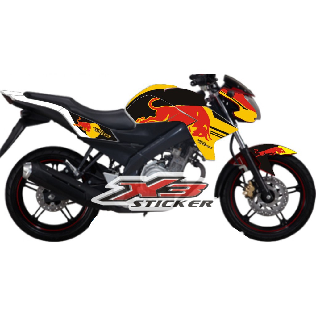 Sticker Decal Vixion 2014 Redbull Fullwrap