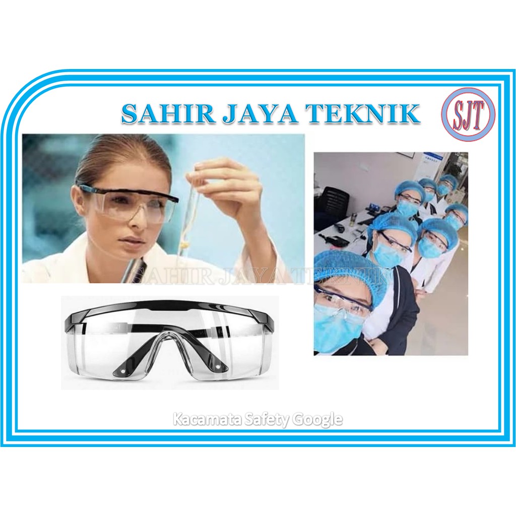 Kacamata Safety Google/Kacamata Google Clear/Kacamata Google Safety/Safety Google