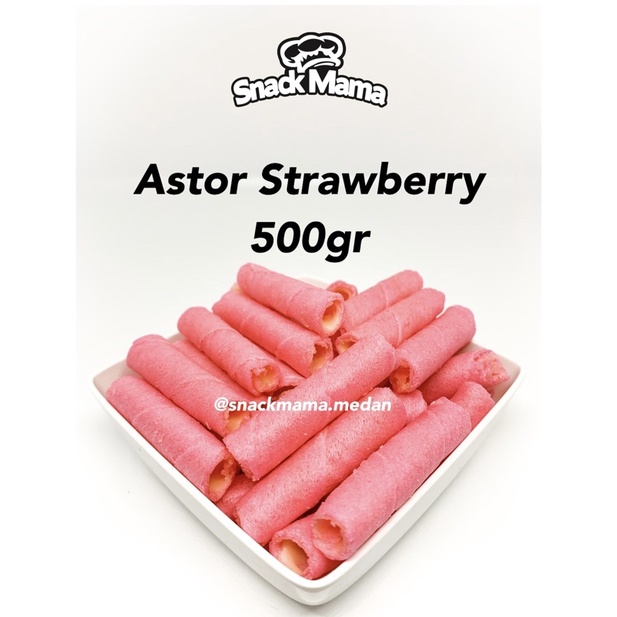 

ASTOR STRAWBERRY 500gr | SNACKMAMA