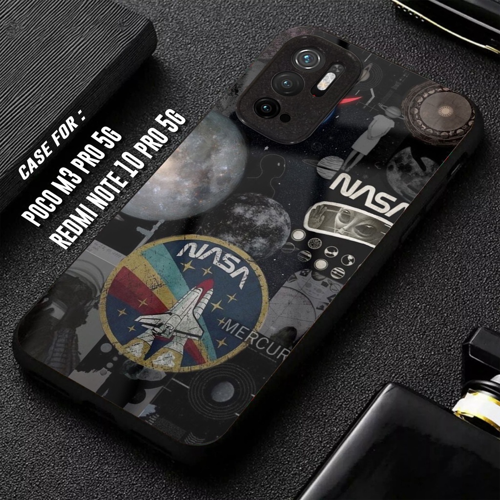 Case XIAOMI REDMI NOTE 10 5G/ POCO M3 PRO - Casing REDMI NOTE 10 5G [ NASA ] Silikon POCO M3 PRO 5G 