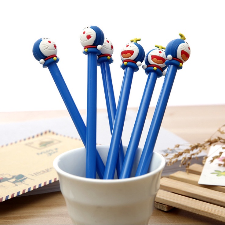 Pulpen Karakter Lucu / Pulpen Gel Premium Doraemon