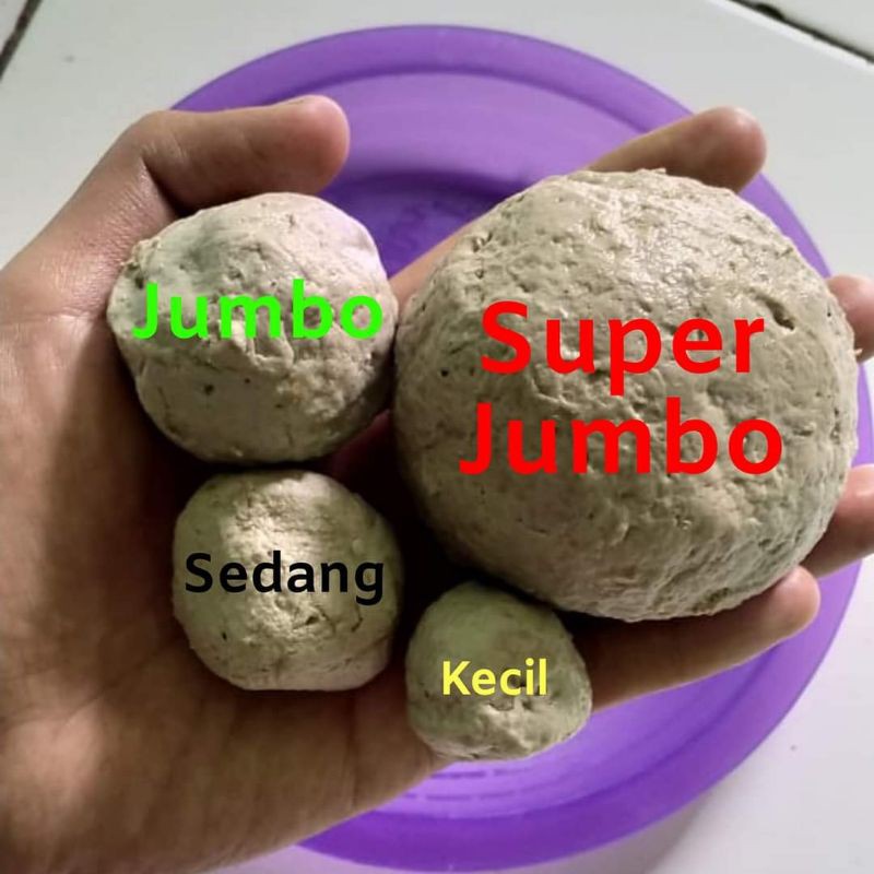 

baso ikan sinar bahari bandung ukuran sedang isi 200