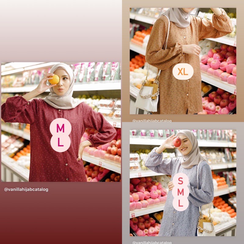 Lucy Blouse by Vanilla Hijab