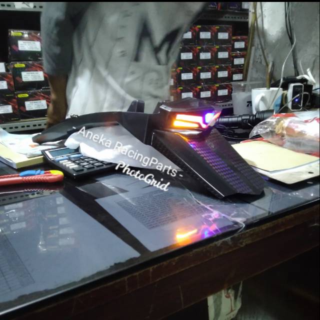 stoplamp belakang crf set lampu model transformer led 3in1 pemasangan pnp undertail crf stoplamp crf