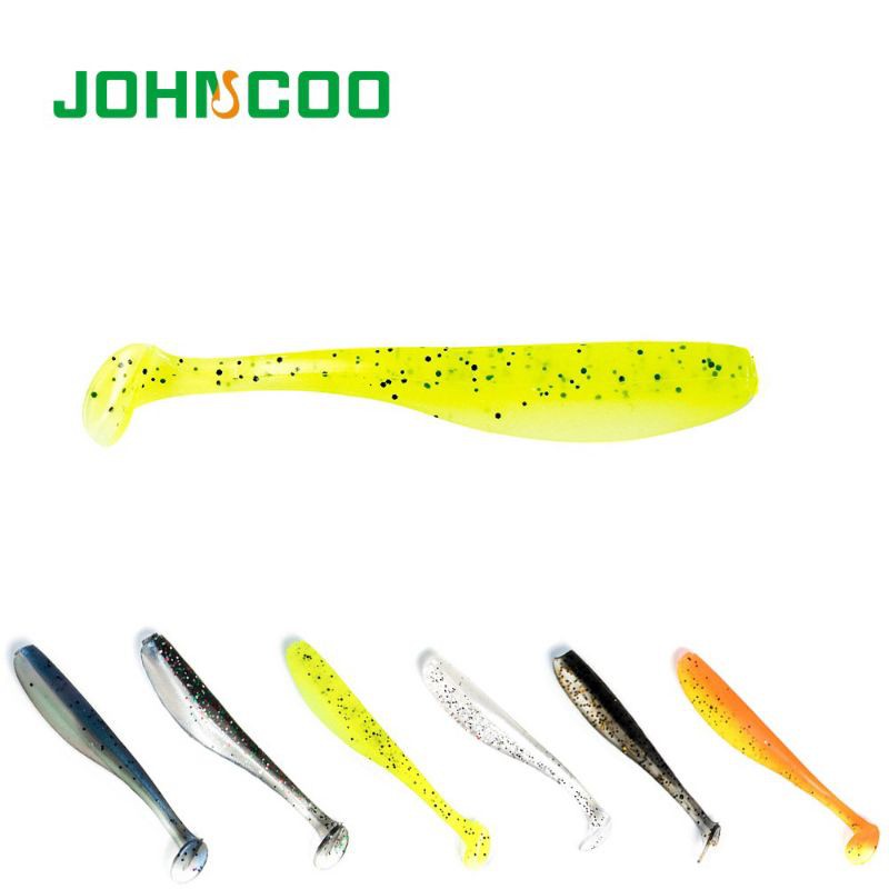 Umpan Pancing Soft Lure 5 pcs Umpan Cacing Jepang Bahan Slicon