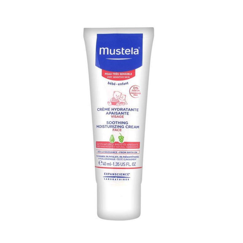 Mustela Moisturizing Cream / Krim Wajah Bayi - 40 ml