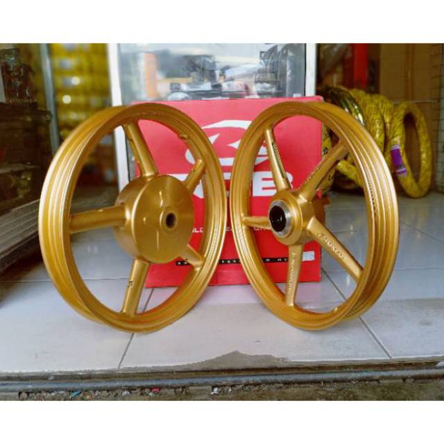 VELG RACING RCB SP522 VARIO 110 125 150 BEAT SCOOPY GENIO MIO FINO MIO J XEON M3 SOUL GT FREEGO MIO Z MIO GEAR FAZZIO PALANG 5 RING 14 DAN 17 Original