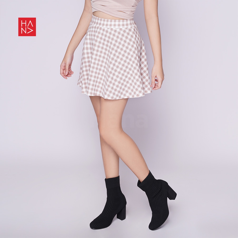 HanaFashion JKT - Yena Mini Skirt Printing Rok Mini Wanita Korea - SK175