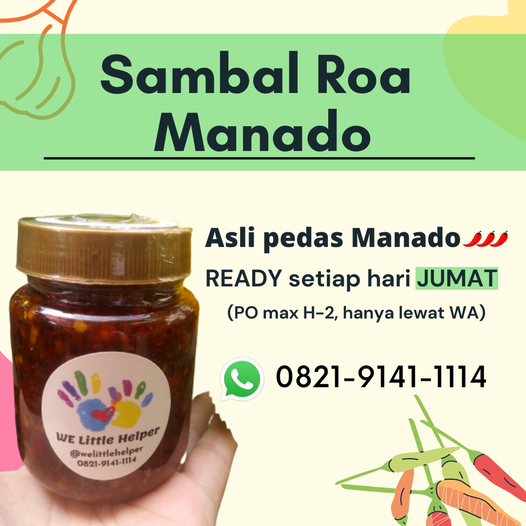 

Sambal Roa Asli Manado /homemade/
