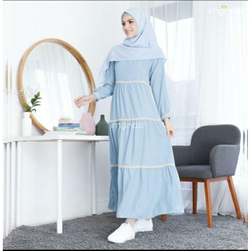 GAMIS WANITA TERBARU DIANA ORIGINAL IRNANDA HIJAB FASHION