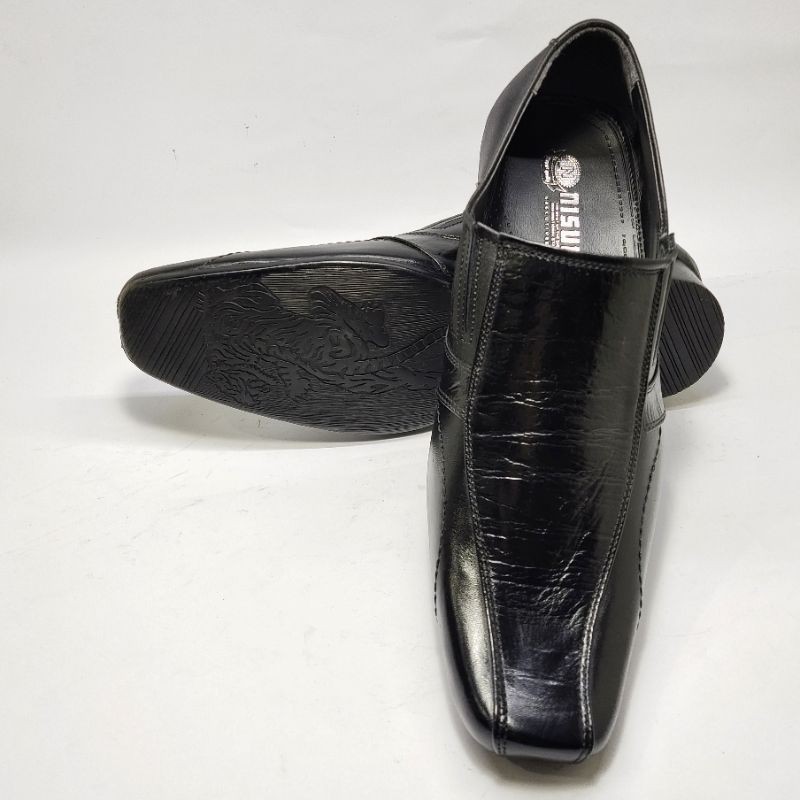 Sepatu pantofel pria formal kulit asli sepatu pantofel kerja sepatu pantofel kantor