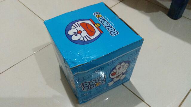 Rantang 2 Susun Stainless Model Hello Kiity, Doremon, Rilakumma
