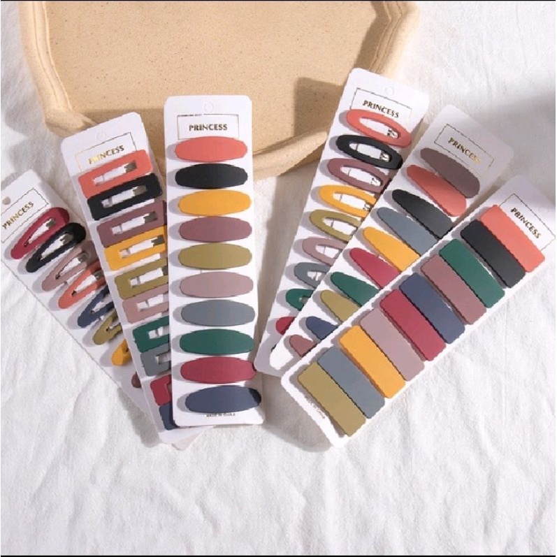 10 pcs/set jepit rambut aksesoris rambut jepit rambut lucu korea
