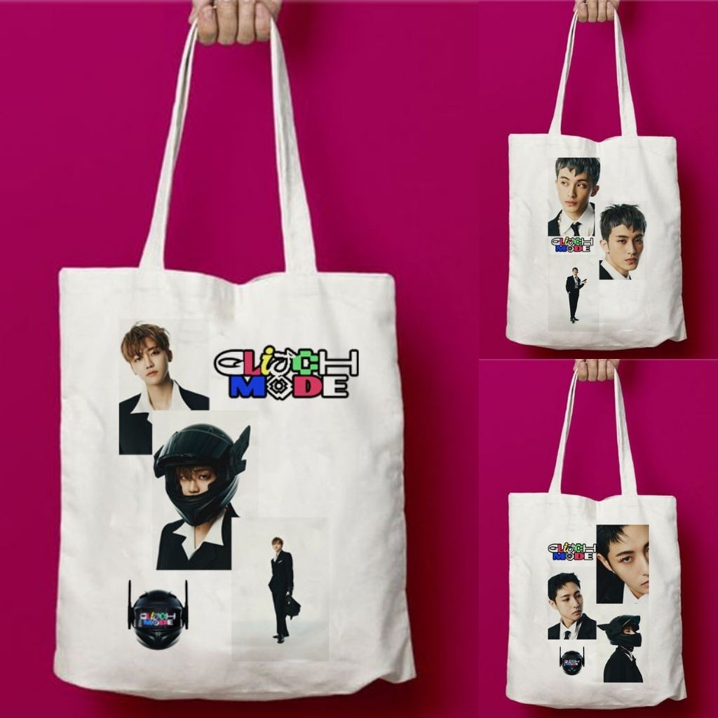 Totebag Tote Bag NCT Dream Jaemin Jeno Mark Lee HAechan Jisung Renjun / Totebag NCT Rex Lucu