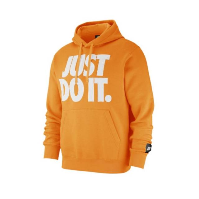 orange just do it jacket