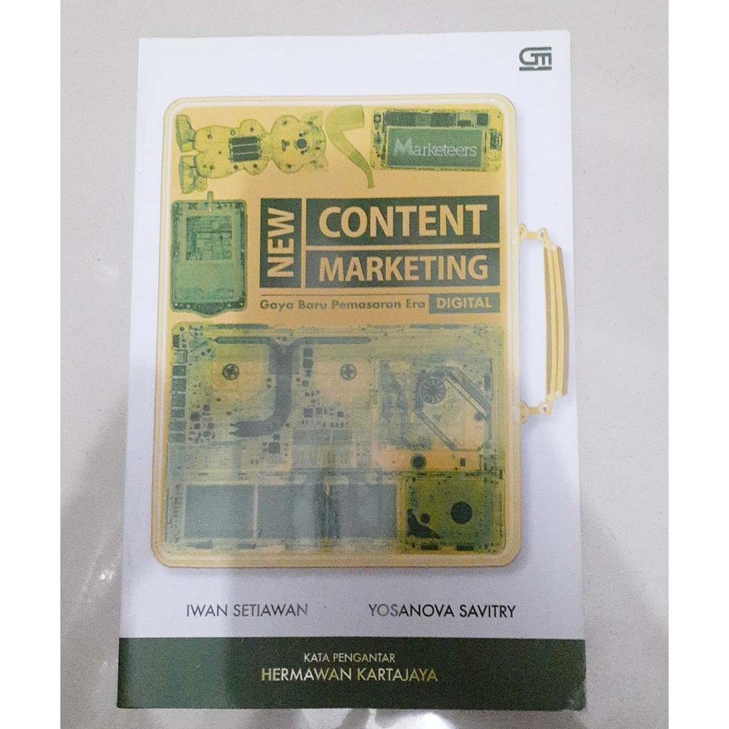PRELOVED -  Buku New Content Marketing