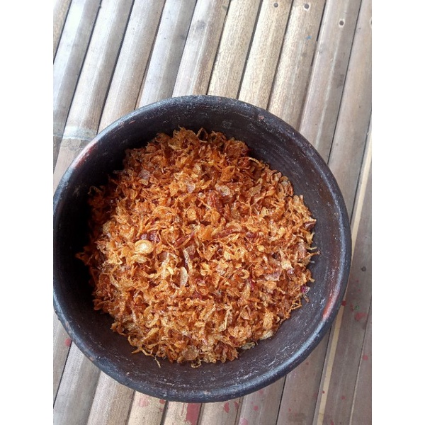 

Bawang goreng original/Brambang goreng murni tanpa campuran tepung