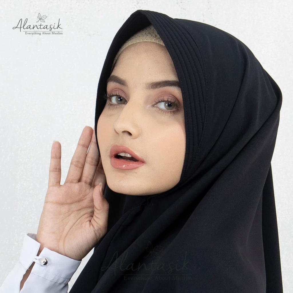 DakonTasik khimar alisha/pet antem/ jilbab wolfis R.25