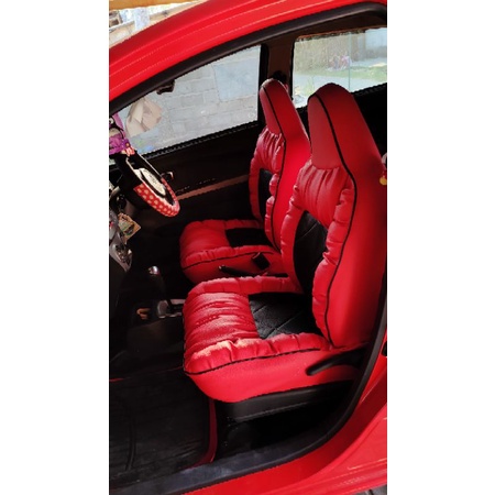 Cover jok sarung jok model sofa mobil Ayla Agya Brio jazz city Civic Karimun Datsun dll