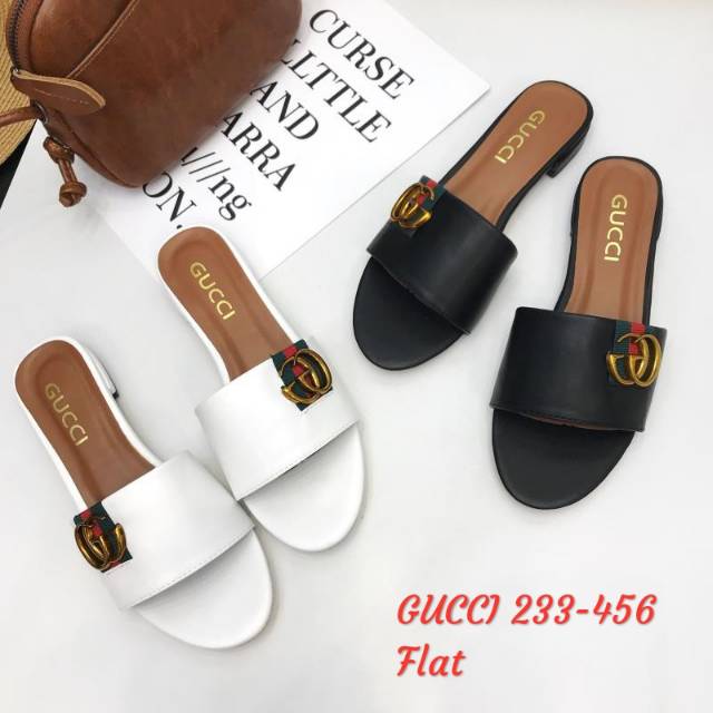FLATS GUCCI 233-456 JO Sepatu Impor Batam
