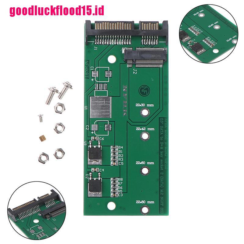 {LUCKID}B key M.2card ngff ( m2 ) ssd to 2.5&quot; sata adapter ssd to sata3 convert card