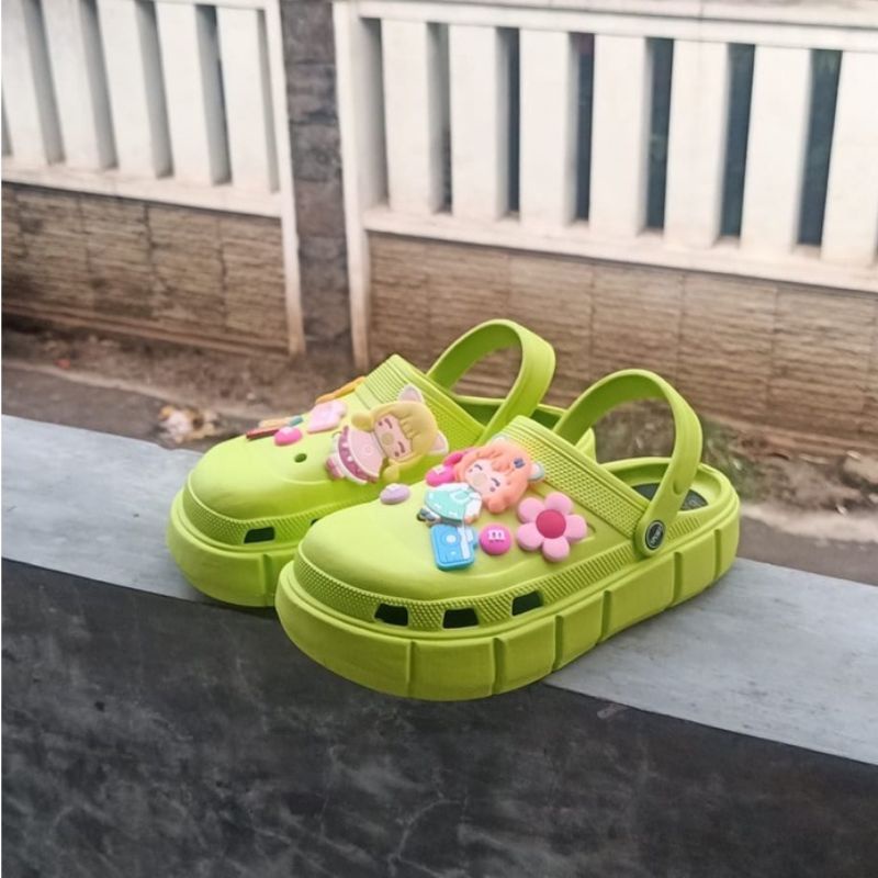 SANDAL BAIM CLOG ANAK KAWS LUCU BALON SANDAL FUJI VERSI ANAK PREMIUM IMPORT