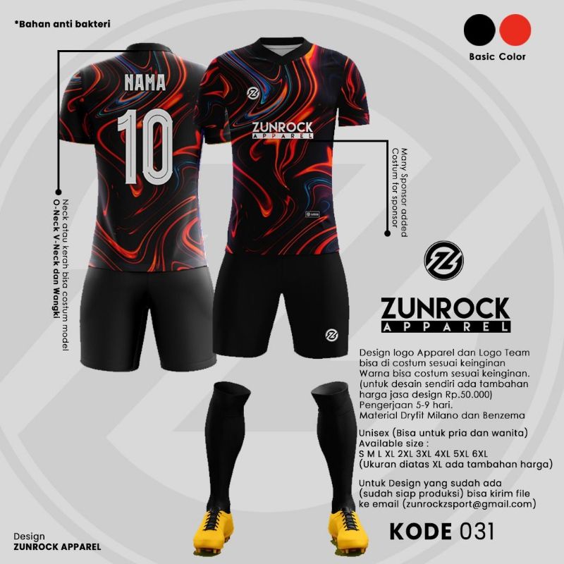 Jersey Futsal Bola Baju Printing sublim Setelan Olahraga badminton volly basket bulutangkis sepeda v