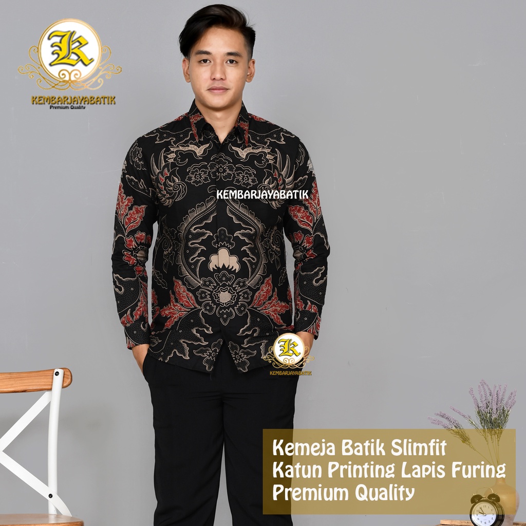 Batik Pria/Batik Slimfit Pria/Batik Premium Pria