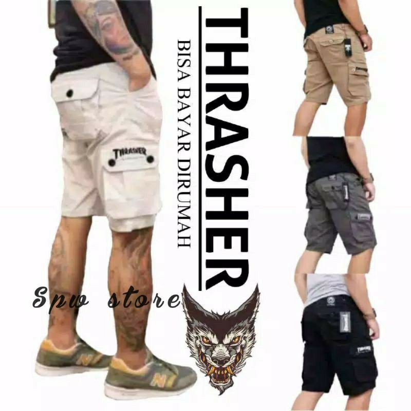 Impusstore Celana Pendek Pria Surfing Distro Premium Renang Pantai Santai KARGO