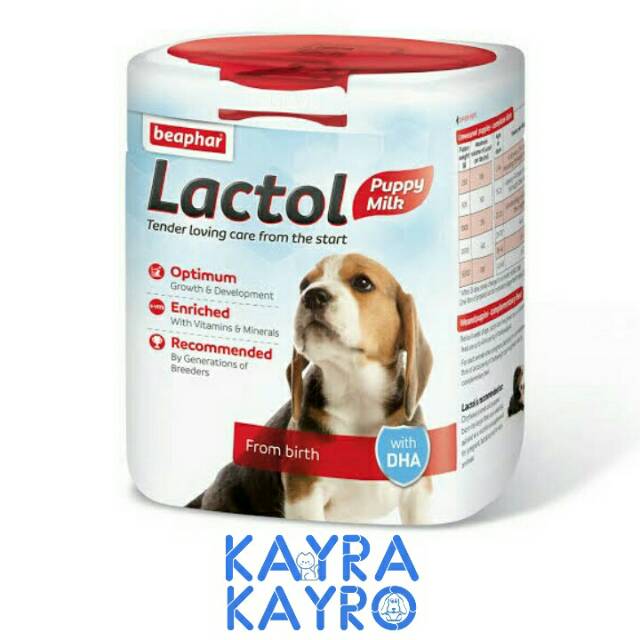 Jual Beaphar Lactol Puppy Milk 500 Gr Susu Pengganti Asi Anak Anjing Indonesia Shopee Indonesia