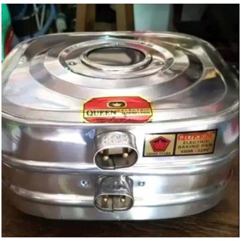 Oven listrik Queen 600 Watt 220 volt oven listrik kue Lapis Legit ukuran L