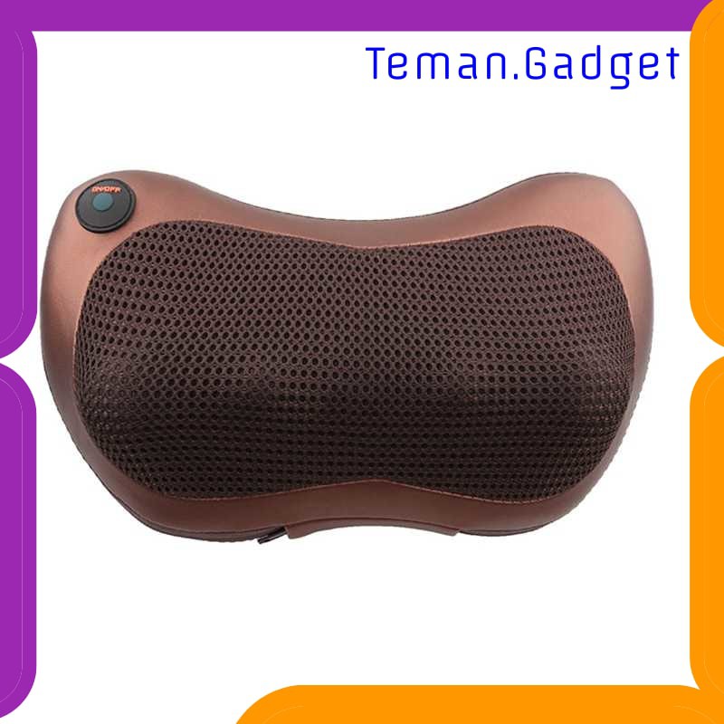 TG-FS160 RUOKEY Bantal Pijat Shiatsu Heat Neck Massage 1 Tombol 3 Magnet 8028