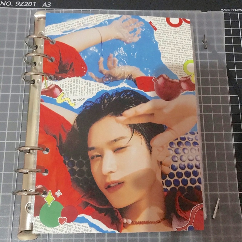 

binder commission a5 juyeon the boyz thrilling splash version